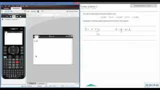 Toolbox Example 2: Least Squares regression line using summary statistics