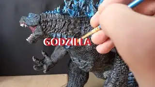 Godzilla丨Godzilla vs. Kong丨Sculpting timelapse - GODZILLA ( 2021)