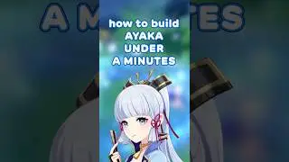 want to know how to build ayaka?  