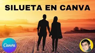 Cómo HACER SILUETAS en CANVA