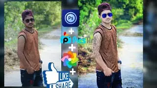 How to edit in.. ps touch ..autodesk ..PicsArt ..tool wiz