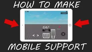 HOW TO MAKE MOBILE SUPPORT FOR A-CHASSIS | ROBLOX STUDIO