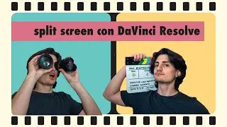 Come creare l'effetto split screen del video con DaVinci Resolve