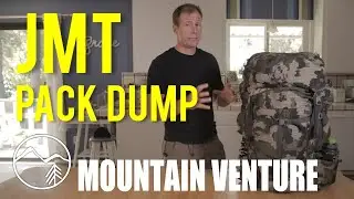 What's in my Pack? | JMT Thru Hike | MOUNTAIN VENTURE