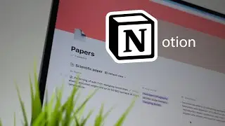 Ultimate Notion setup for students and researchers | Database | Second brain | Paper | School