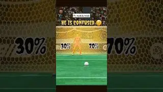 Ea FC Mobile penalty trick #shorts #fcmobile #fifamobile #pes