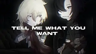 —Tell me what you want [meme•tokyo revengers •au]