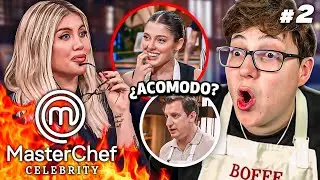 EVERYTHING VERY UNCOMFORTABLE AND THE FIRST ONE WAS SETTLED | MASTERCHEF CELEBRITY 2025 #2