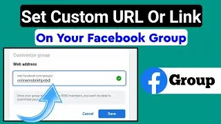 How To Change Facebook Group Link Name | 2026 | Change Facebook Group URL On Mobile | Custom URL Fb