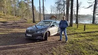 Шкода Суперб 2.0 TDI ДСГ 190 л.с., обзор, тест драйв.
