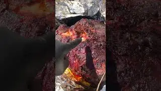Smoked 18 pound beef shoulder clod | #iamchefalvarez #trending #youtubeshorts #bbq #traegernation