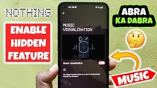 How to Enable Nothing Phone (1) Music Visualisation in Glyph Interface | Hidden Features