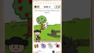 Brain Test 2 - Emily's Farm level 11