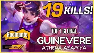 19 KILLS! TOP GLOBAL GUINEVERE 100% LETHAL NO ESCAPE | BEST ITEM BUILD | Rocinante | MLBB
