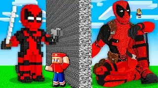 I Cheated With DEADPOOL in Minecraft Build Battle!