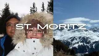 Exploring Switzerland part 1 | St, Moritz | Cable Car at Corvatsch