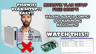PISOWIFI MIKROTIK VLAN SETUP WITH ANTI-LAG BANDWIDTH MANAGEMENT, FREE SCRIPT | ZSULTAN KARIM