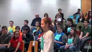 Northland Pines School District Spelling Bee 2015