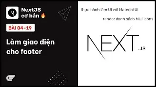 NextJS: 04-19 Làm giao diện footer