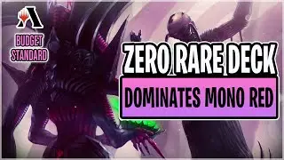 ZERO RARE MONO BLACK CORRUPT | Budget MTG Arena | Phyrexia Standard