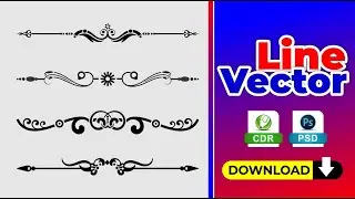 Download free cdr line vector art | line vector  | 45graphic