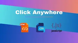 How to make animated click effect using CSS & JavaScript