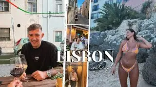 LISBON VLOG - good food, a cute beach day & visiting Sintra | Em & Brad