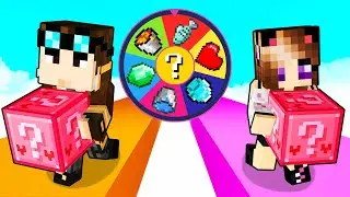 LA RUOTA DELLA FORTUNA DEI LUCKY BLOCK SU MINECRAFT! ✨