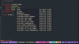 Vimscript Tutorial: Function ( defining a new function )