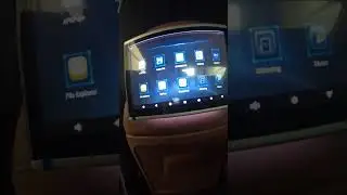 Audi A7 2018 Rear Passenger Android Monitors