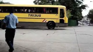 Ônibus saindo, saida da rodoviária do Tietê #1