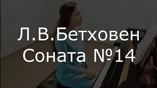 Людвиг Ван Бетховен "Соната #14",1 часть ("Лунная")