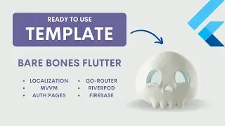 BARE BONES FLUTTER - ALL IN ONE REPO - READY TO USE