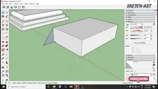 How To Use Follow Me Tool In SketchUp | In Tamil | Sketch Art