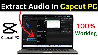 how to extract audio in capcut pc | how to extract audio capcut pc