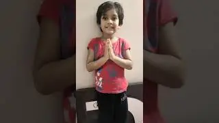 Rinni wishing on Guru Purnima