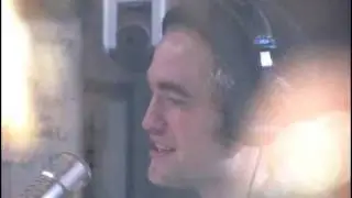 Robert Pattinson on Kiis FM studio in Los Angeles, CA