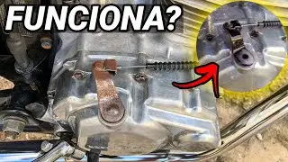 TIRANDO FERRUGEM DAS PEÇAS DO MOTOR DA MOTO!
