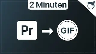 Premiere Pro: GIF erstellen für Youtube Beiträge