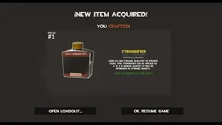 How to Craft a Strangifier in TF2