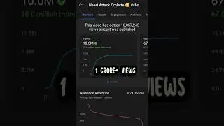 How Much YouTube Paid me for 1 Crore Views (10 Million ) 🤑💰 