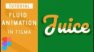 Let's build liquid logo Animation quickly in Figma | Figma Smart animation