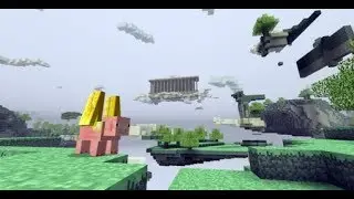 Рай в Minecraft.Как построить портал и попасть в рай?Обзор мода #1