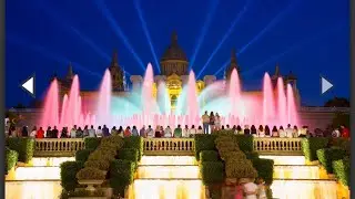 Plaza de españa Alive after 2 years l best fountain ⛲️ view in Barcelona #shorts #barcelona  #spain