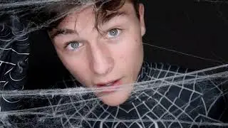 ASMR Stuck in a Web With Spider-Man (Roleplay)