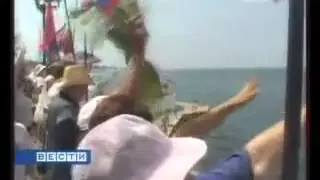 Бой ВМФ России с ВМФ Грузии