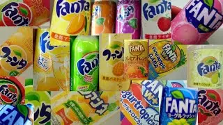 25 Fanta Flavors in Japan