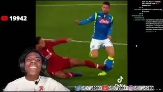 IShowSpeed reacts to Van Dijk Highlights…