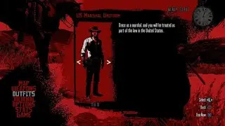 Red Dead Redemption US Marshal Uniform