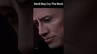 Dwayne Johnson auditions for DMC Vergil 😎#shorts shor